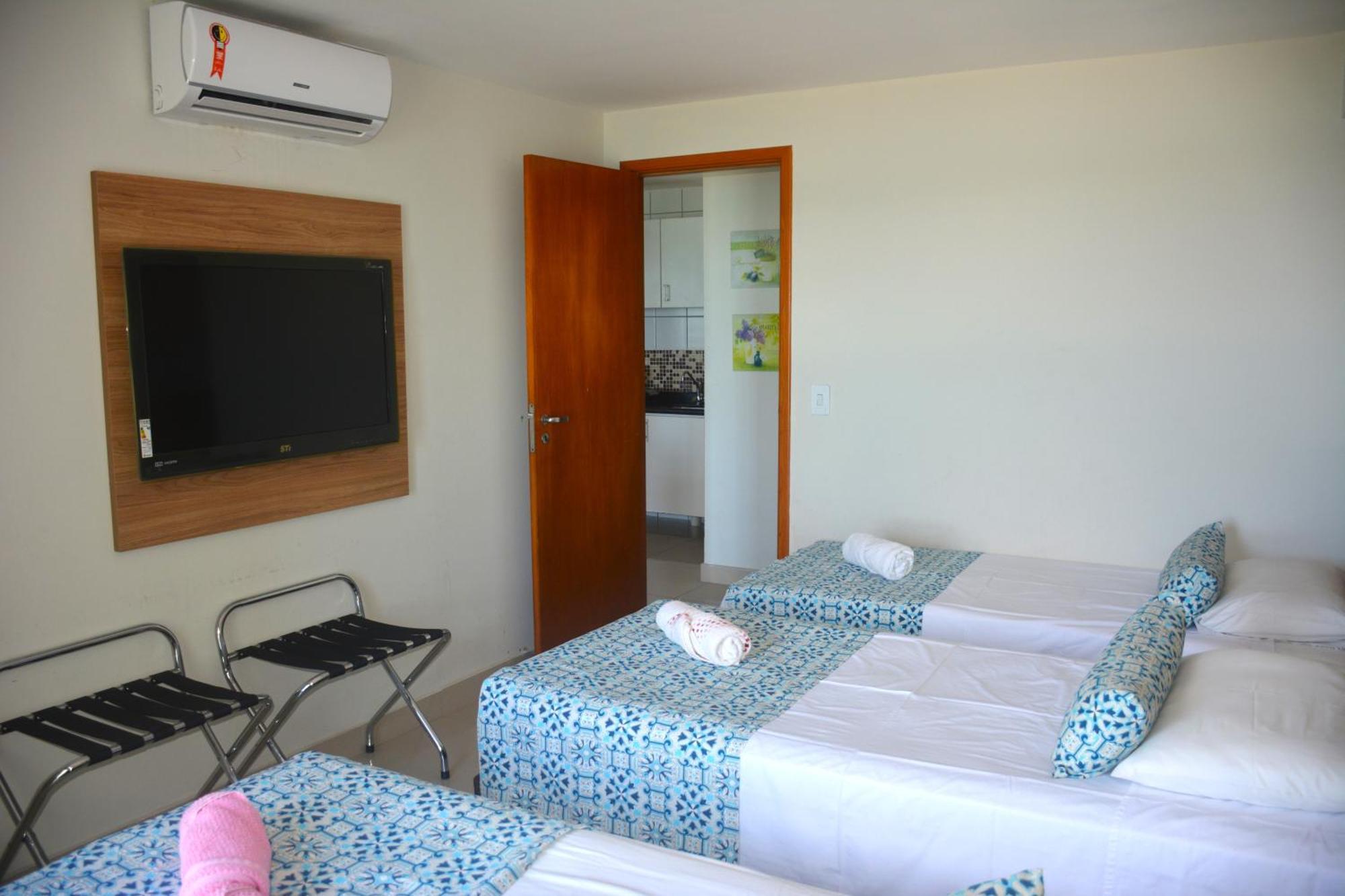 Aptos Privativos Vista Mar Hotel Paradise Flat Natal Bagian luar foto